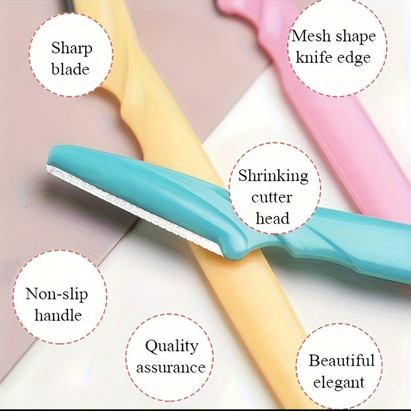 Eyebrow Razor Shaper Shavers - Grooming Kit for Face Hair Removal