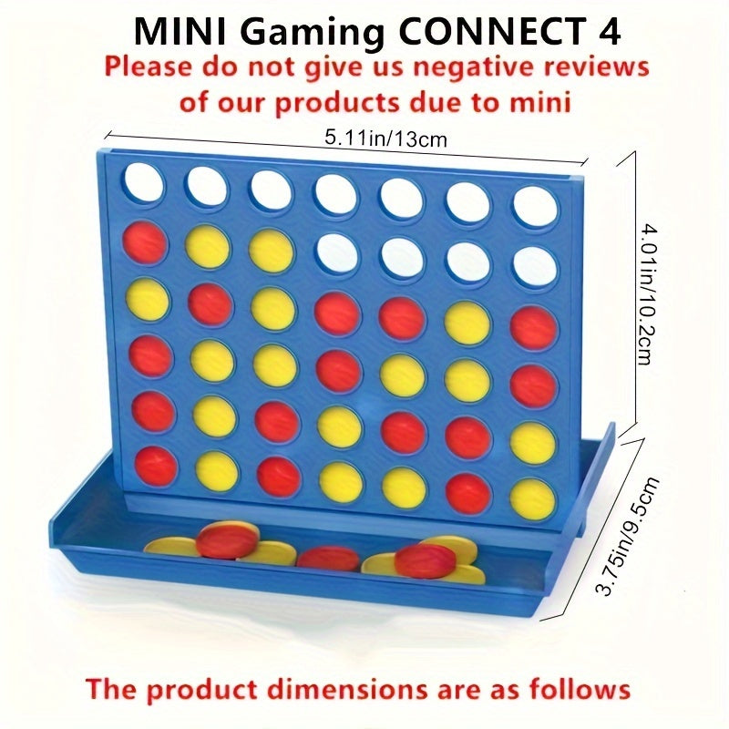 CONNECT 4 Board Game - Classic Four In A Row for Fun Family Play