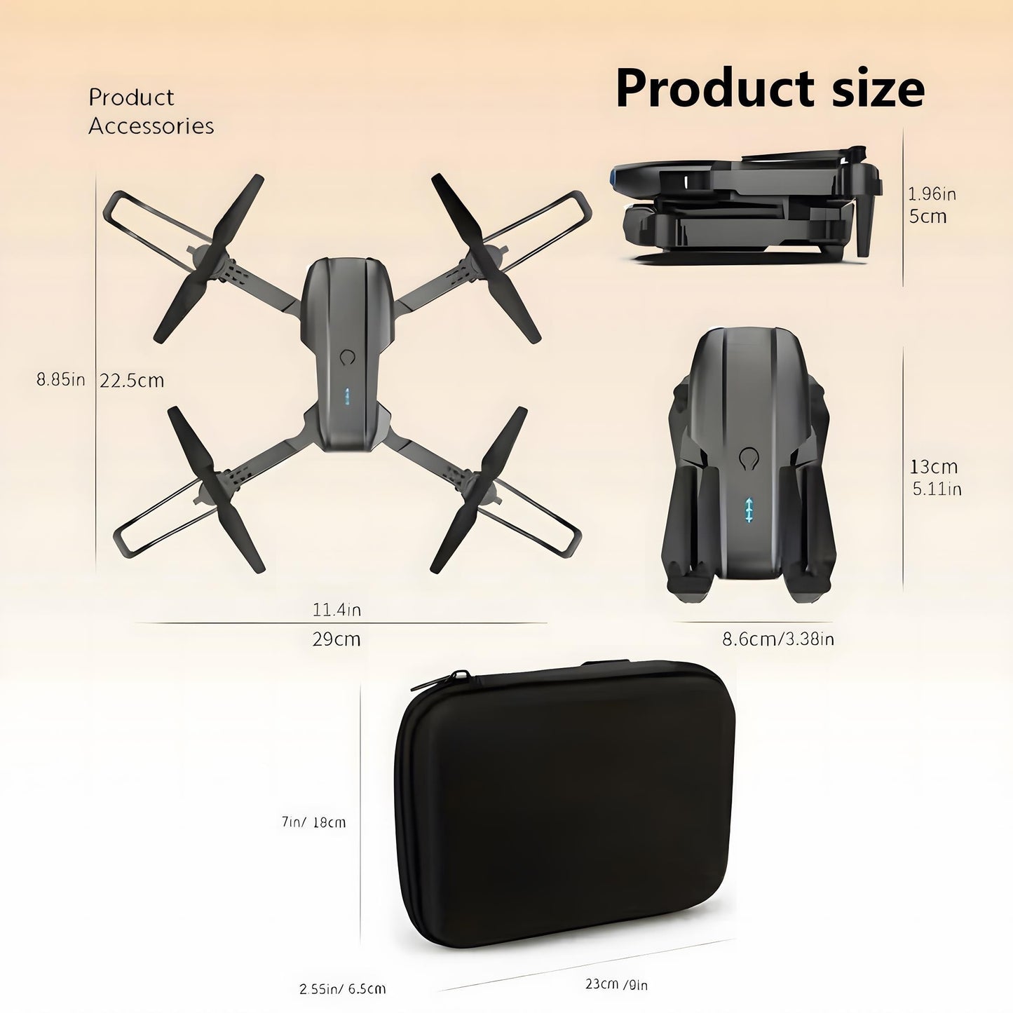 E99 Drone With Camera - Aerial Adventure for Beginners