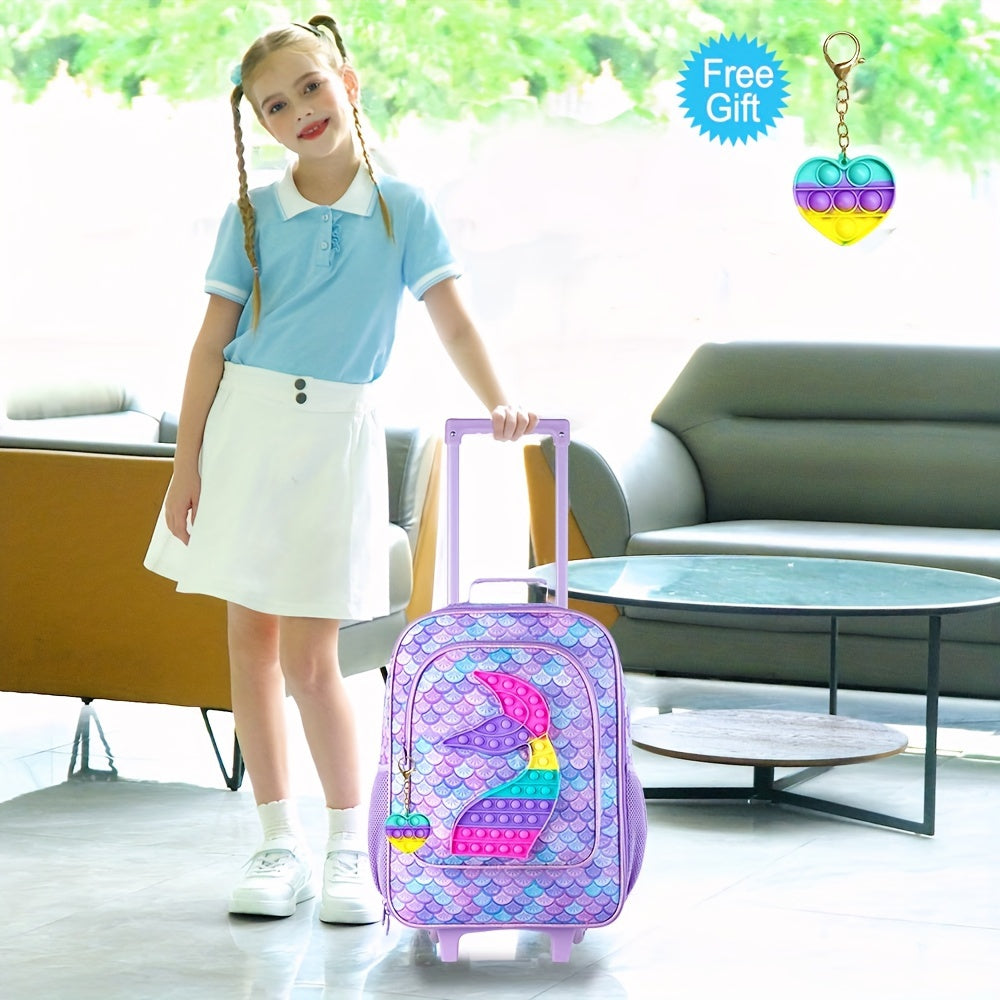 Charming Mermaid Youngsters' Suitcase