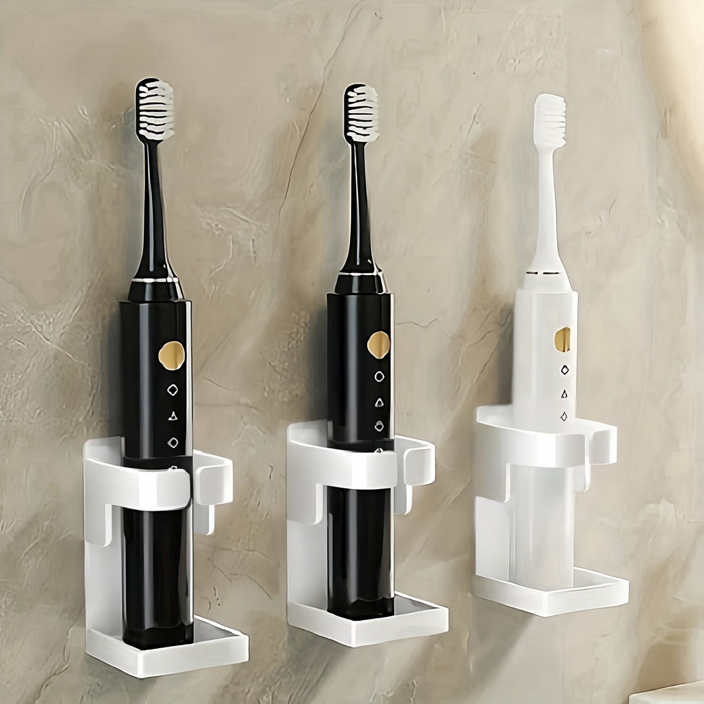 Electric Toothbrush Holder - Traceless Bathroom Storage Rack