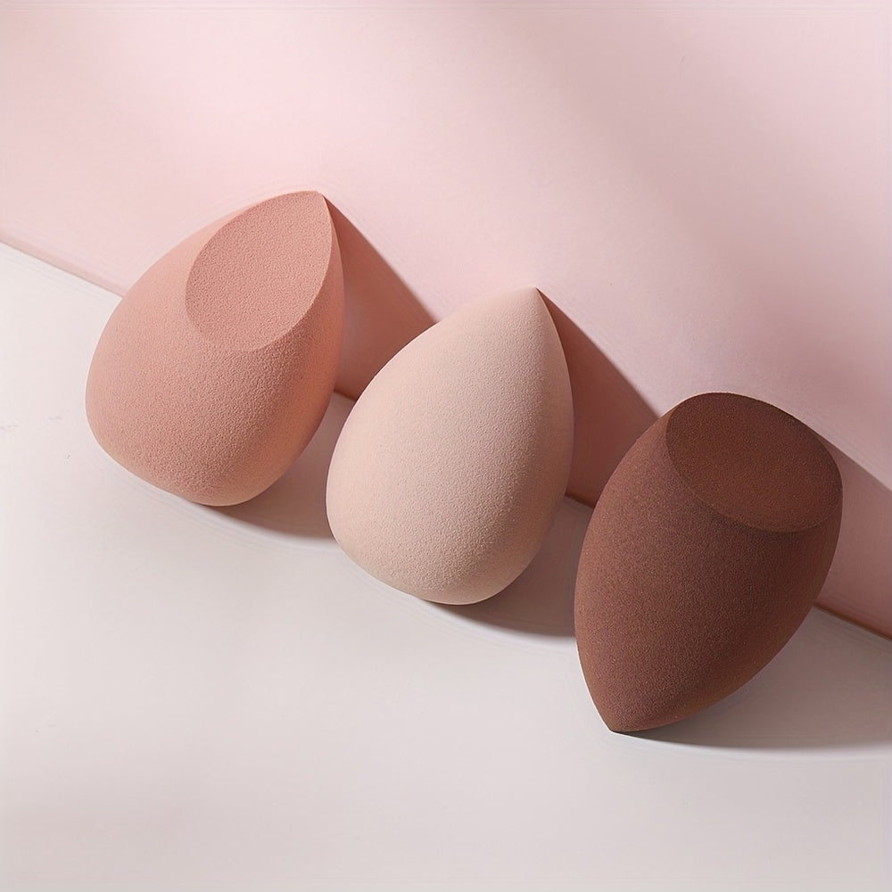 3 PCS Makeup Sponge Set - Professional Beauty Sponge Blender