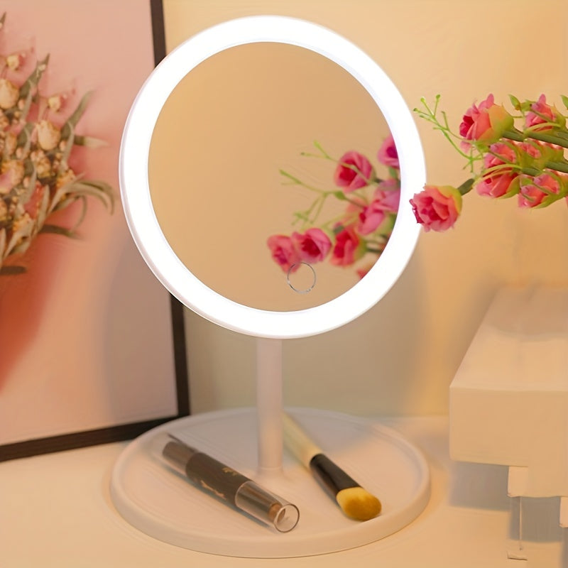 Circular LED Vanity Mirror