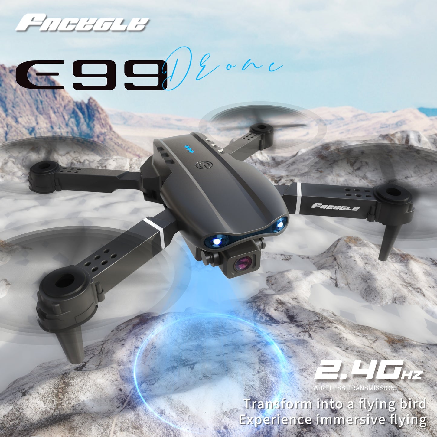 E99 Drone With Camera - Aerial Adventure for Beginners