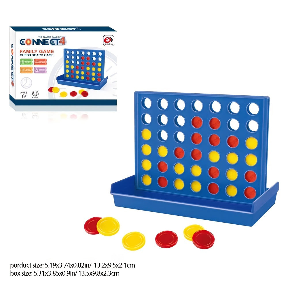 CONNECT 4 Board Game - Classic Four In A Row for Fun Family Play