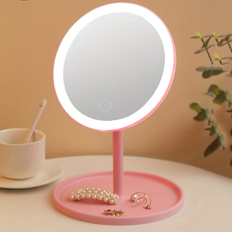 Circular LED Vanity Mirror