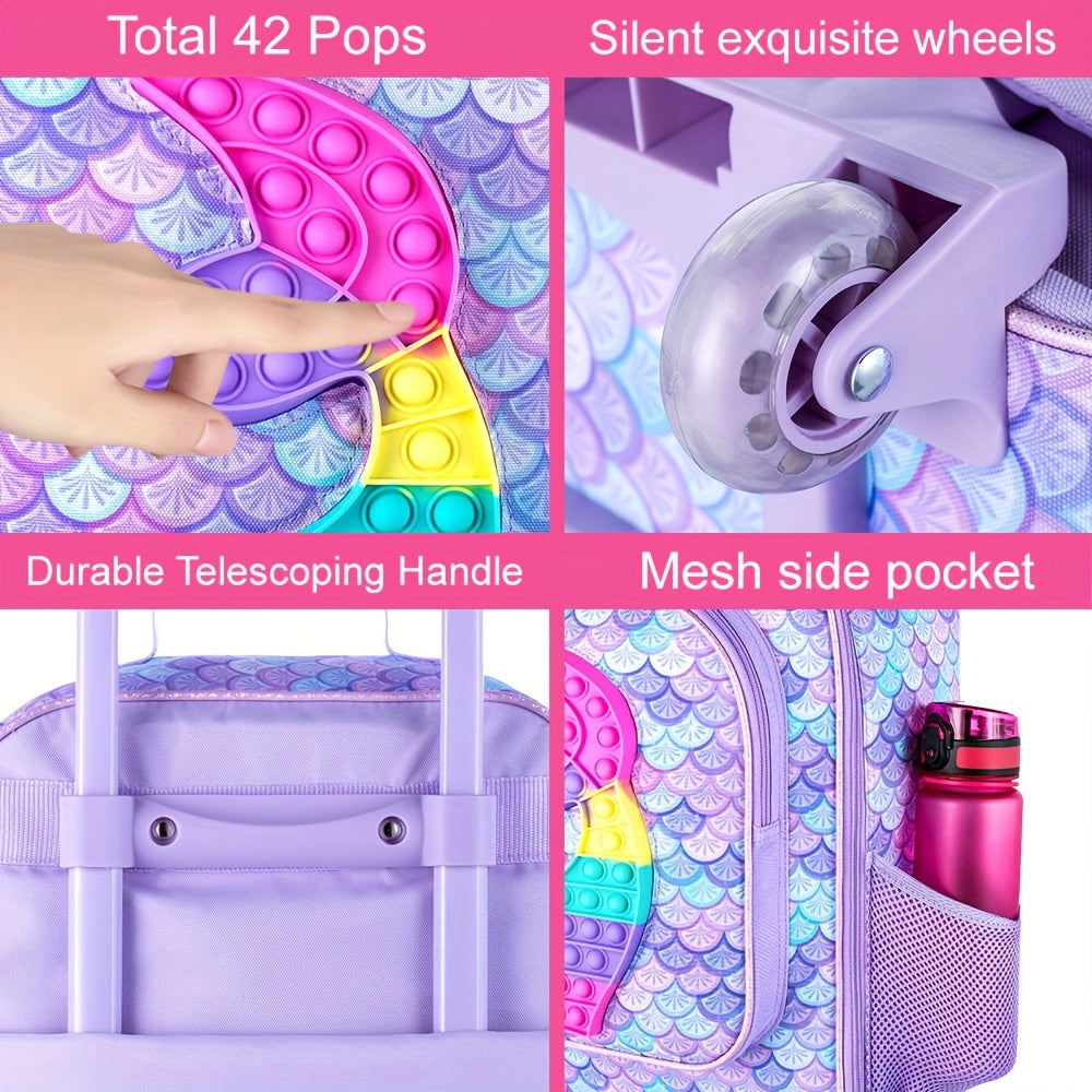 Charming Mermaid Youngsters' Suitcase