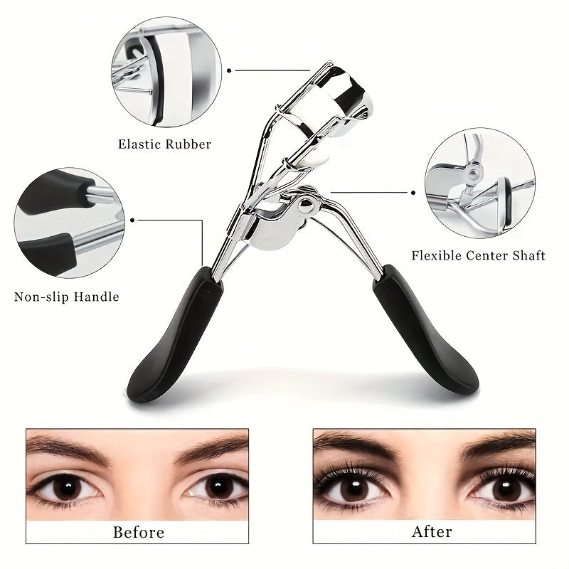 16pcs Stainless Steel Eyelash Curler Set Eyebrow Kit